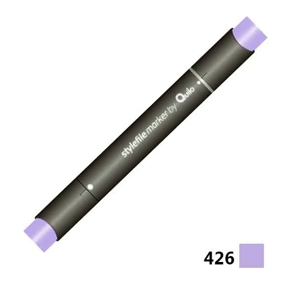 ماژیک راندو دوسر کوییلو کد 426 مدل Stylefile (رنگ pastel violet)