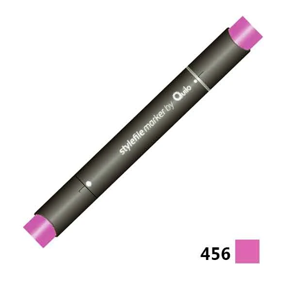 ماژیک راندو دوسر کوییلو کد 456 مدل Stylefile (رنگ vivid pink)