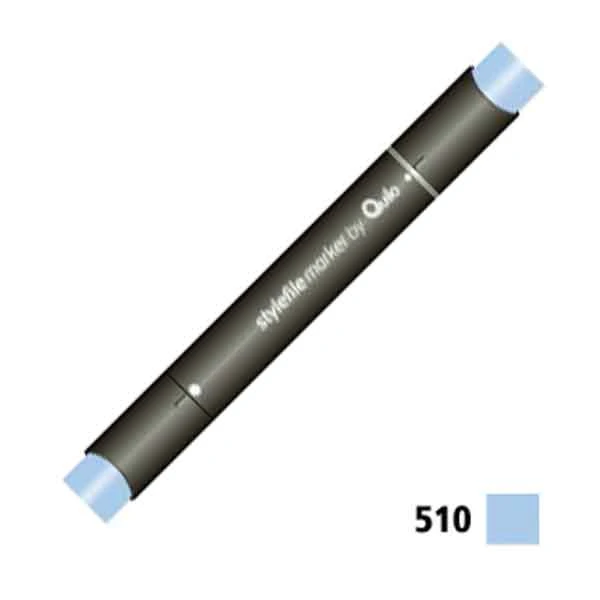 ماژیک راندو دوسر کوییلو کد 510 مدل Stylefile (رنگ sky blue)