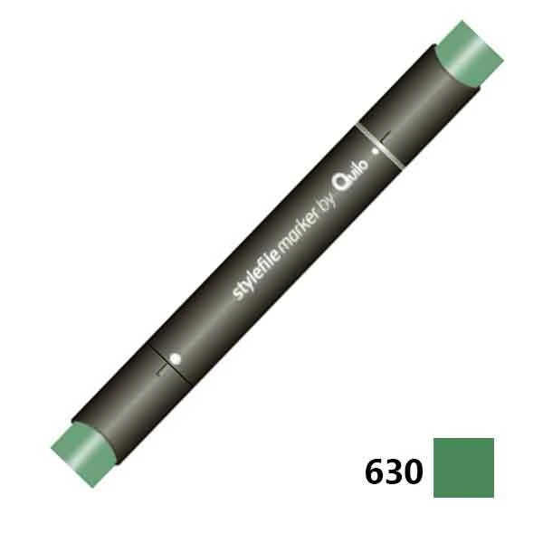 ماژیک راندو دوسر کوییلو کد 630 مدل Stylefile (رنگ bush)