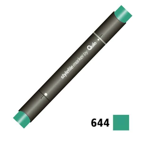 ماژیک راندو دوسر کوییلو کد 644 مدل Stylefile (رنگ viridian)