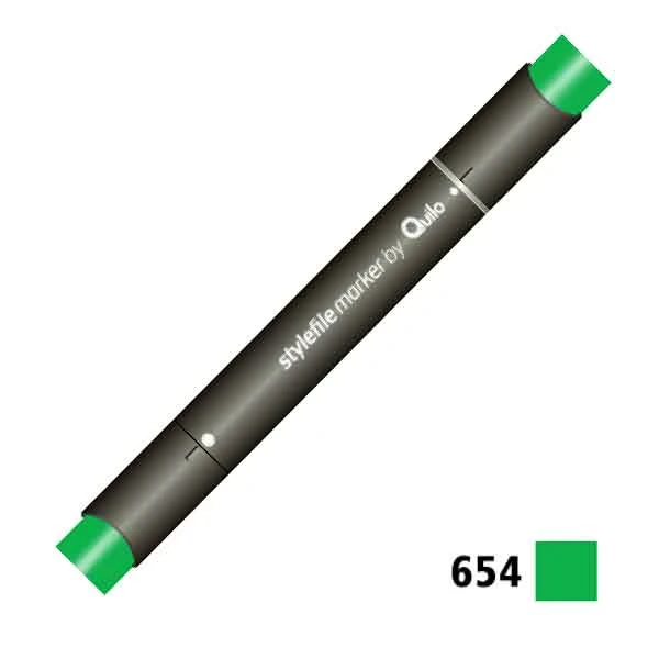 ماژیک راندو دوسر کوییلو کد 654 مدل Stylefile (رنگ ocean green)