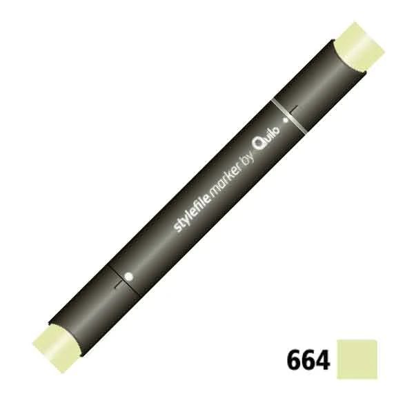 ماژیک راندو دوسر کوییلو کد 664 مدل Stylefile (رنگ lime green)