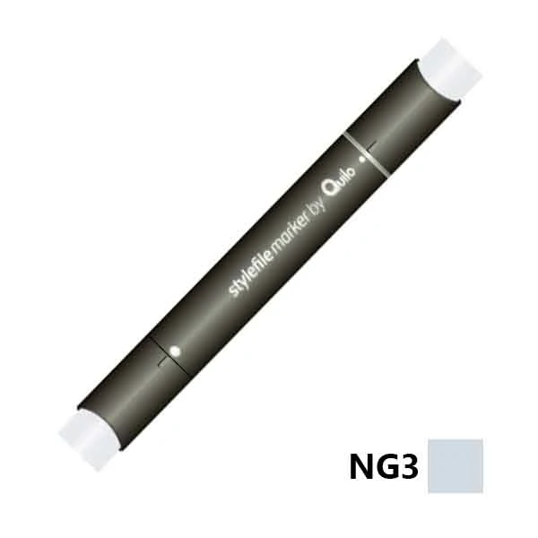 ماژیک راندو دوسر کوییلو کد NG3 مدل Stylefile (رنگ neutral grey 3)