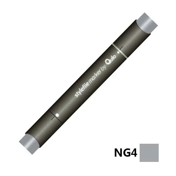 ماژیک راندو دوسر کوییلو کد NG4 مدل Stylefile (رنگ neutral grey 4)