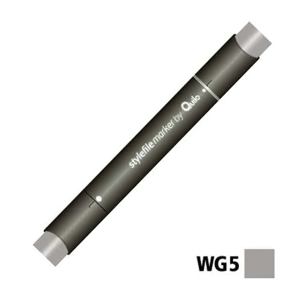 ماژیک راندو دوسر کوییلو کد WG5 مدل Stylefile (رنگ warm grey 5)