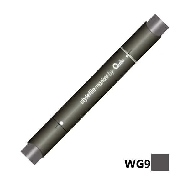 ماژیک راندو دوسر کوییلو کد WG9 مدل Stylefile (رنگ warm grey 9)
