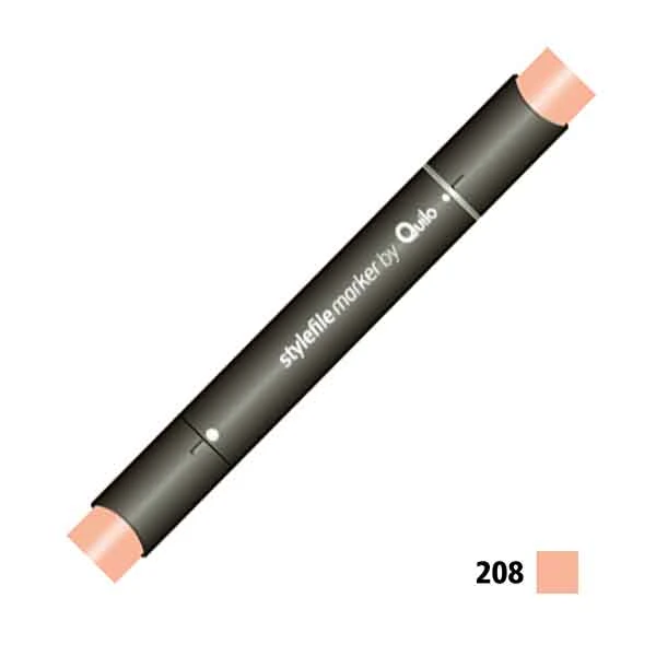 ماژیک راندو کوییلو کد 208 مدل Stylefile (رنگ light orange)
