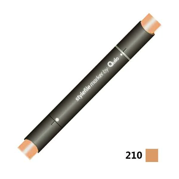 ماژیک راندو کوییلو کد 210 مدل Stylefile (رنگ potato brown)