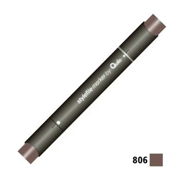 ماژیک راندو کوییلو کد 806 مدل Stylefile (رنگ chestnut brown)