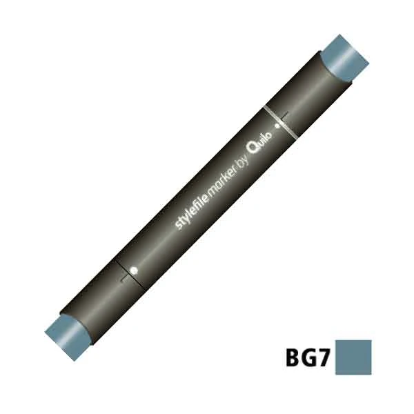 ماژیک راندو کوییلو کد BG7 مدل Stylefile (رنگ blue grey 7)