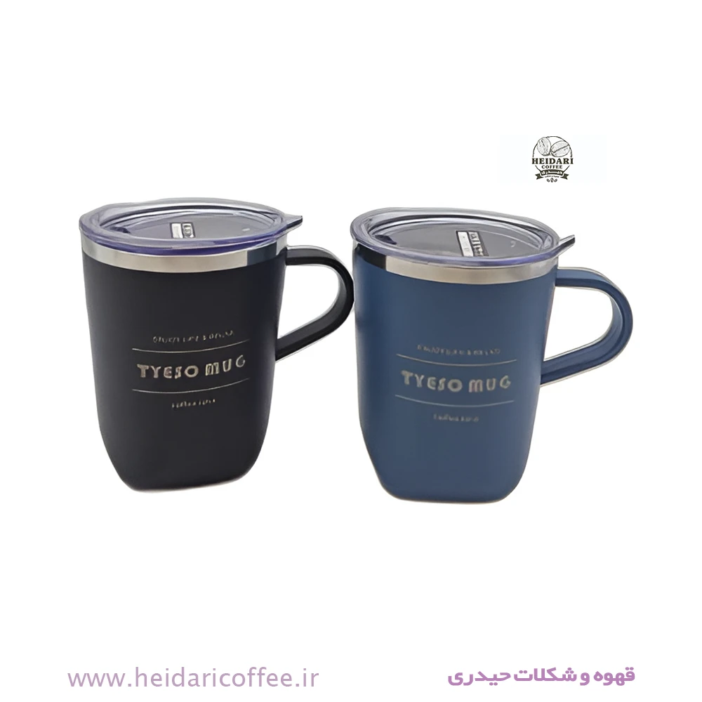 ماگ استیل 300 میل درب اکریلیک تایسو