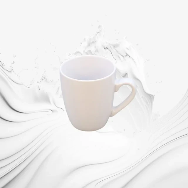 ماگ بیسیک براق سفید