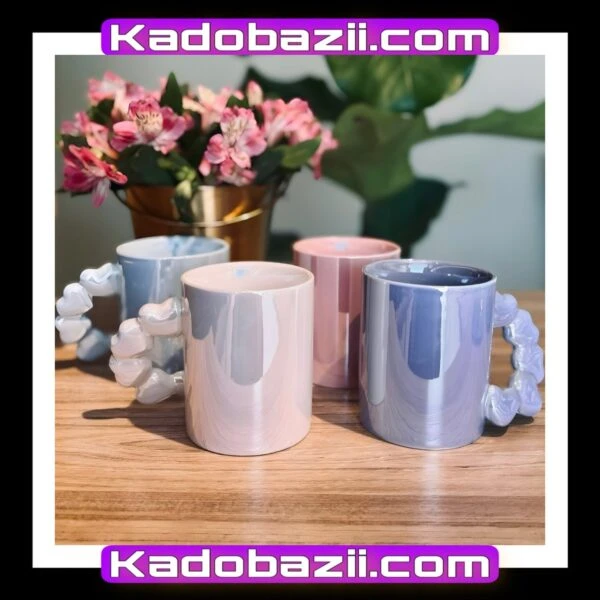 ماگ دسته قلبی