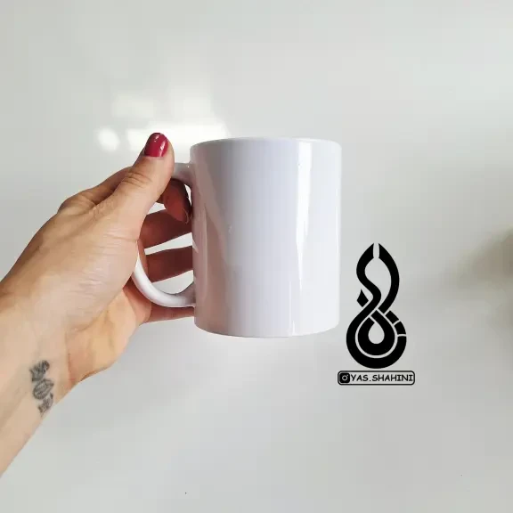 ماگ سرامیکی خام بدون جعبه اختصاصی
