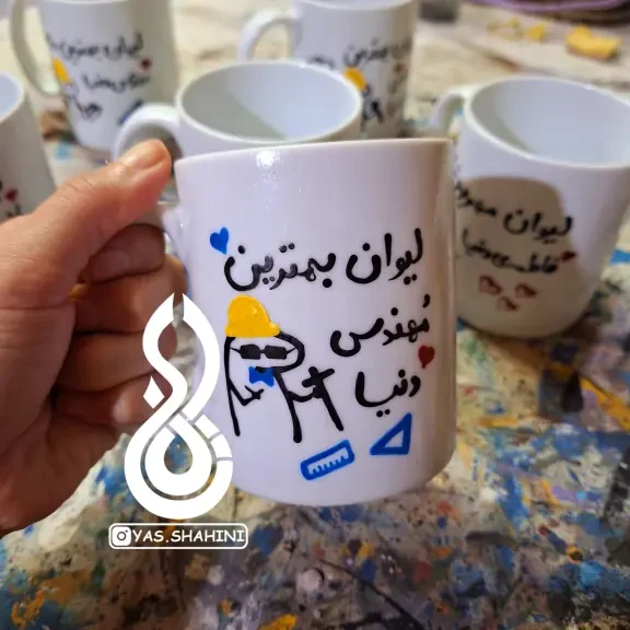 ماگ فانتزی با طرح و نوشته دلخواه