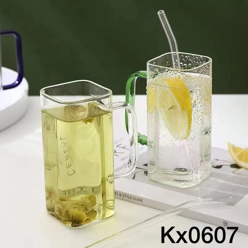 ماگ مربعی دسته رنگی