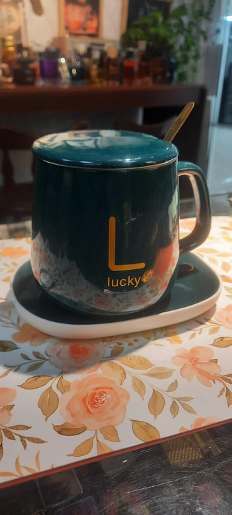 ماگ هیتر دار لوکس مدل Lucky