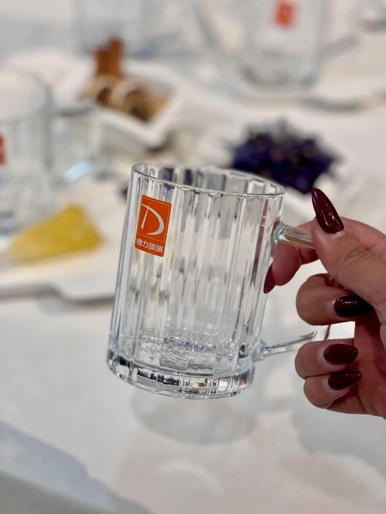 ماگ و فنجان Mu lin محصول وارداتی Deli Glass