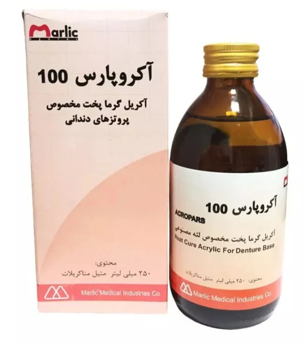 مایع آکریل پختنی آ‌کروپارس