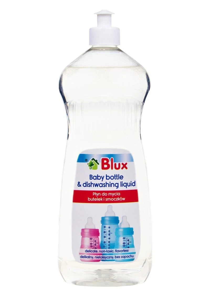 مایع استریل شیشه شیر 1 لیتری بلوکس Blux