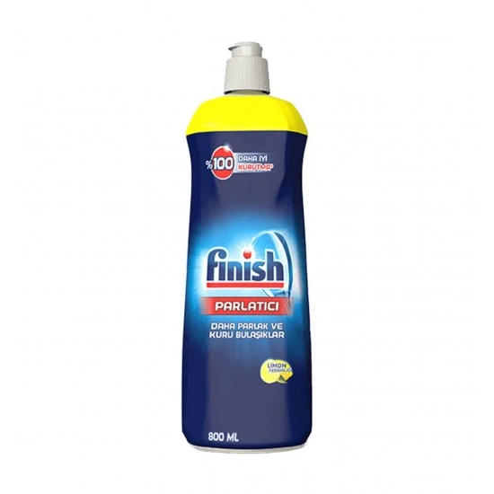 مایع براق کننده جلا دهنده ظرفشویی فینیش FINISH اسانس لیمو حجم 800 میل