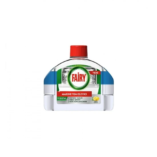 مایع جرم گیر سه کاره ماشین ظرفشویی فیری FAIRY با اسانس لیمو حجم 250 میل