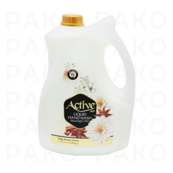 مایع دستشویی با رایحه دارچین و گل ارکیده اکتیو مقدار 3.75 کیلوگرم active