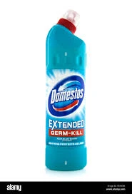 مایع سفیدکننده غلیظ سطوح و البسه دامستوس آبی DOMESTOS