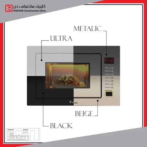 مایکروویو توکار داتیس DTM 928