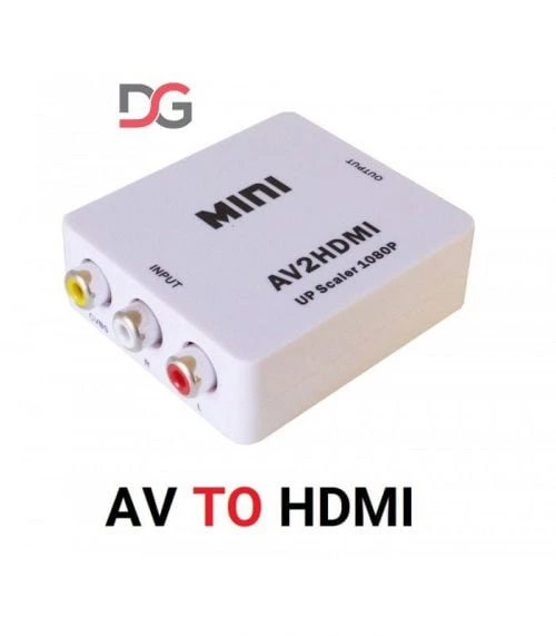 مبدل AV به HDMI مدل Mini Converter AV TO HDMI Mini Model