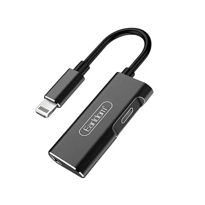 مبدل USB-C به جک 3.5 میلی متری دو کاره ارلدام مدل OT52