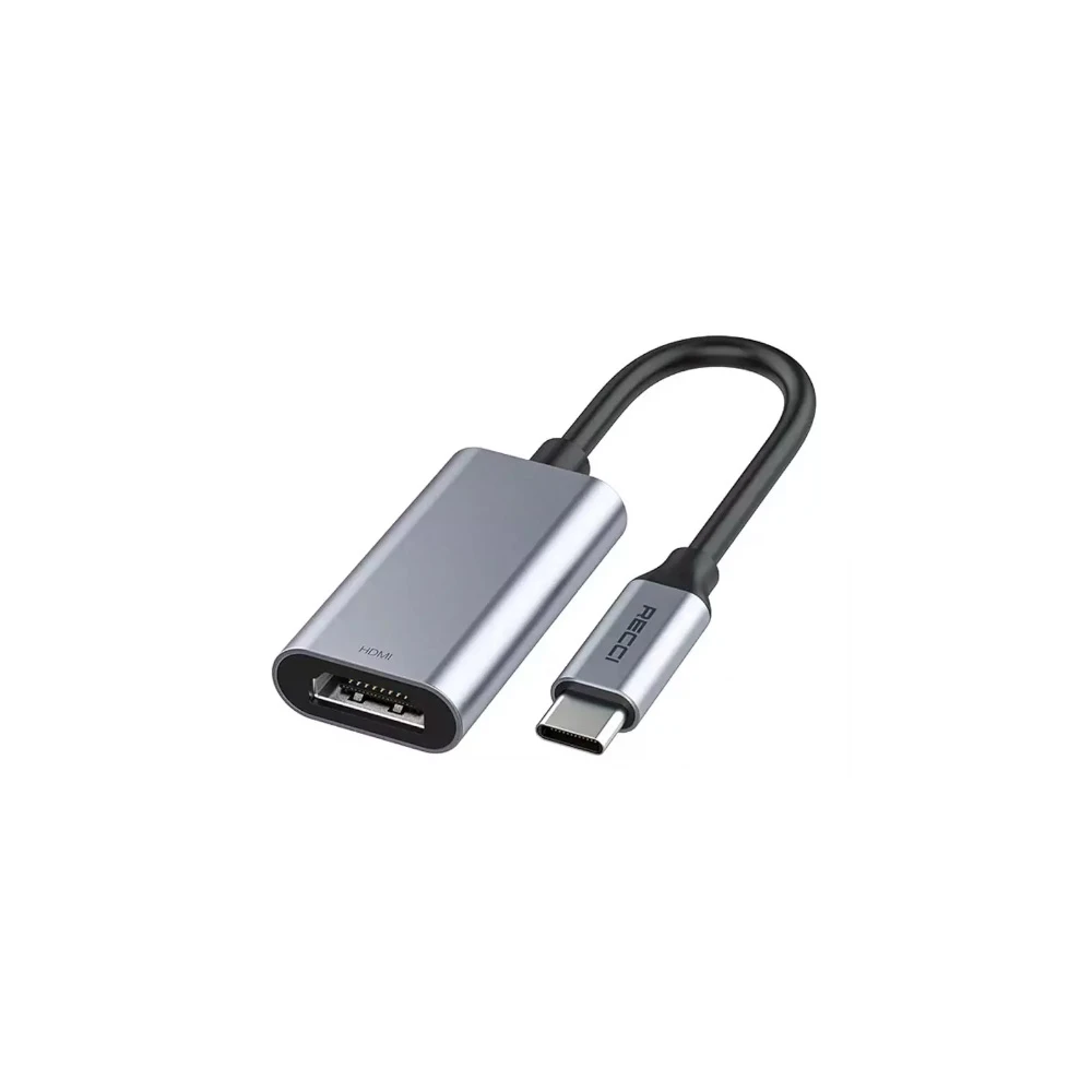 مبدل تایپ سی به اچ دی ام آی رسی Recci Type-C to HDMI Adapter 4K Cable RH11