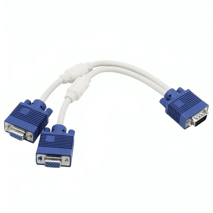 مبدل تبدیل 1 به 2 پورت VGA