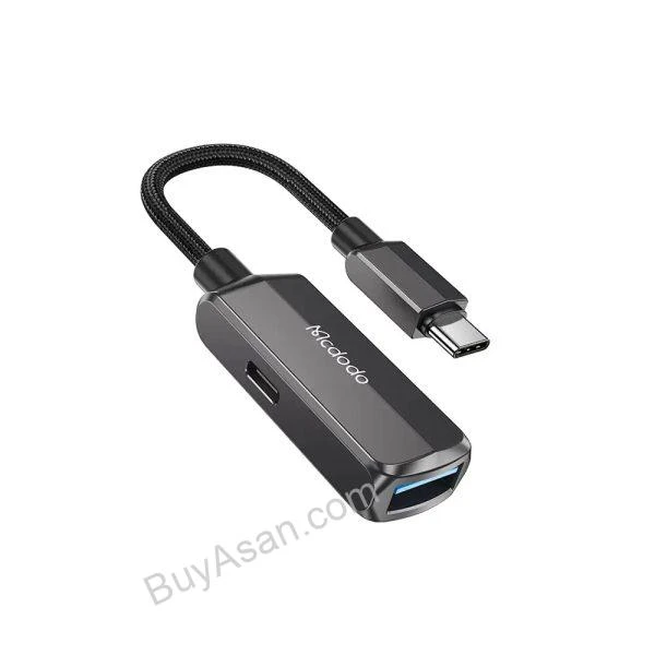 مبدل هارد و فلش Type-C به USB-A + Type-C مک‌دودو مدل CA-2830