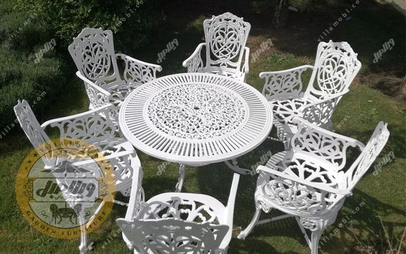 مبل باغی آلومینیومی مدل مرغابی