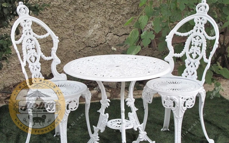 مبل باغی آلومینیومی مدل مینا