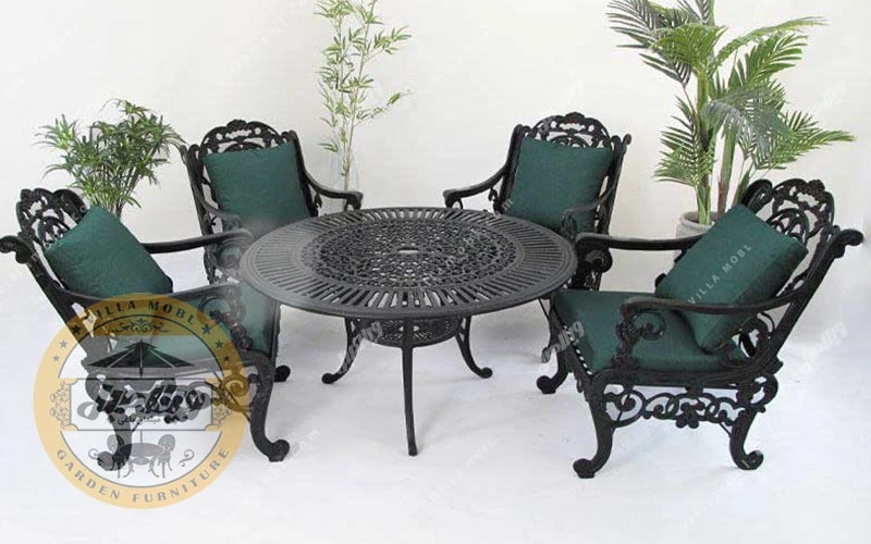 مبل باغی آلومینیومی مدل کاج