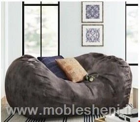 مبل بین بگ راحتی ،دونفره مخملی،الیافی06