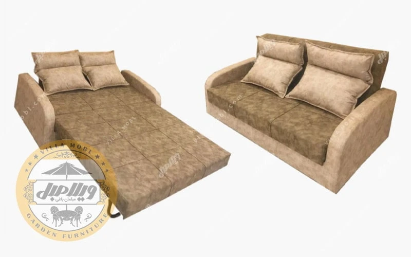 مبل تختخواب شو مبینا دونفره