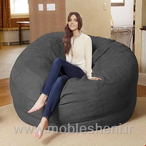مبل شنی الیافی خیلی بزرگ گرد