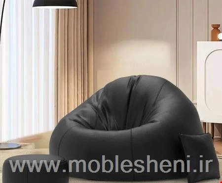 مبل شنی.الیافی . گلابی بارویه مخمل ضخیم
