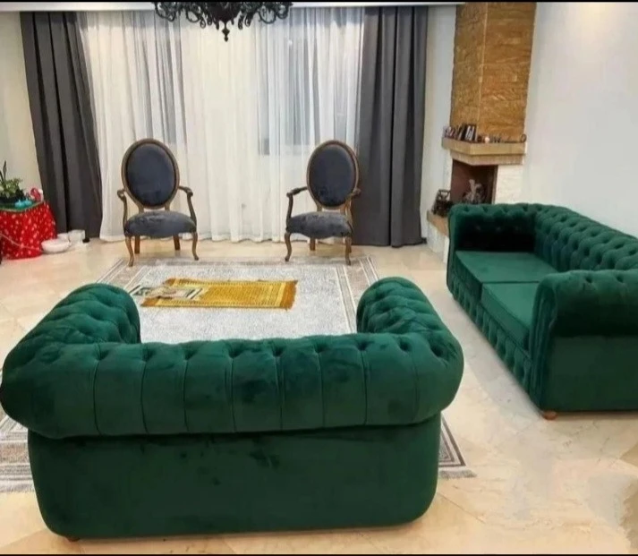 مبلمان راحتی چستر ۷ نفره مدل لوگانو اقتصادی