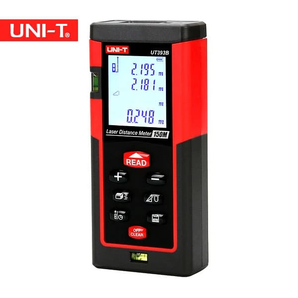 متر لیزری دیجیتالی یونیتی مدل UT393B