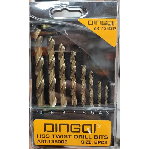 مته دینگی مدل 135002 ست 8 عددیDinghy drill model 135002, set of 8 pieces