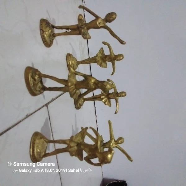 مجسمه رقص باله برنزی ۶ عددی