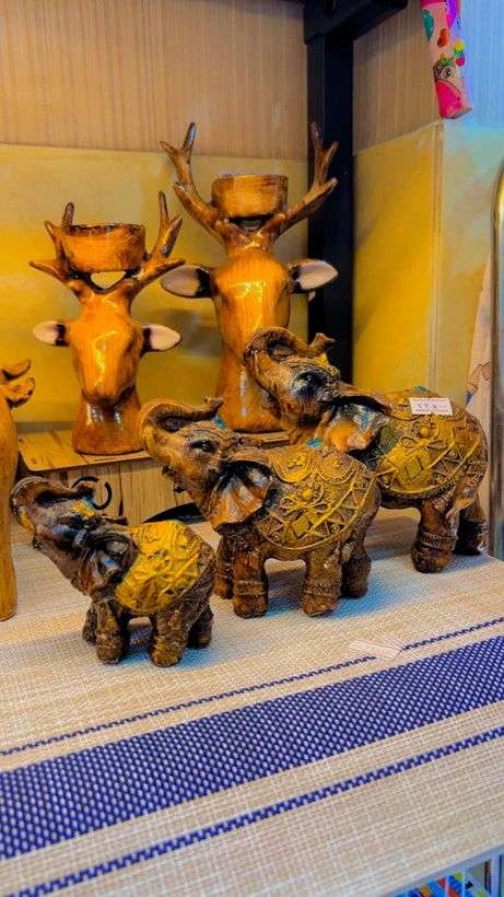 مجسمه فیل سه تایی کلاسیک