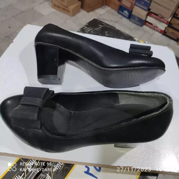 مجلسی ساده پاشنه 7 سانتی تک سایز