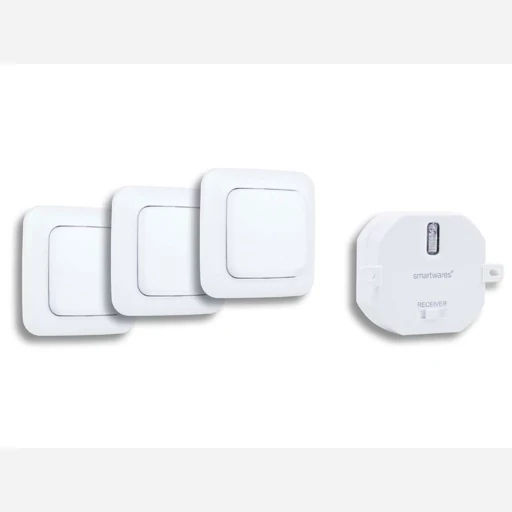 مجموعه 3عددی کلید برق بیسیم کنترل از راه دورSmartwares اورجینال امازون المان