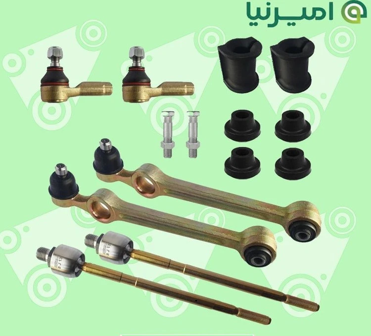 مجموعه جلوبندی کامل پراید امیرنیا